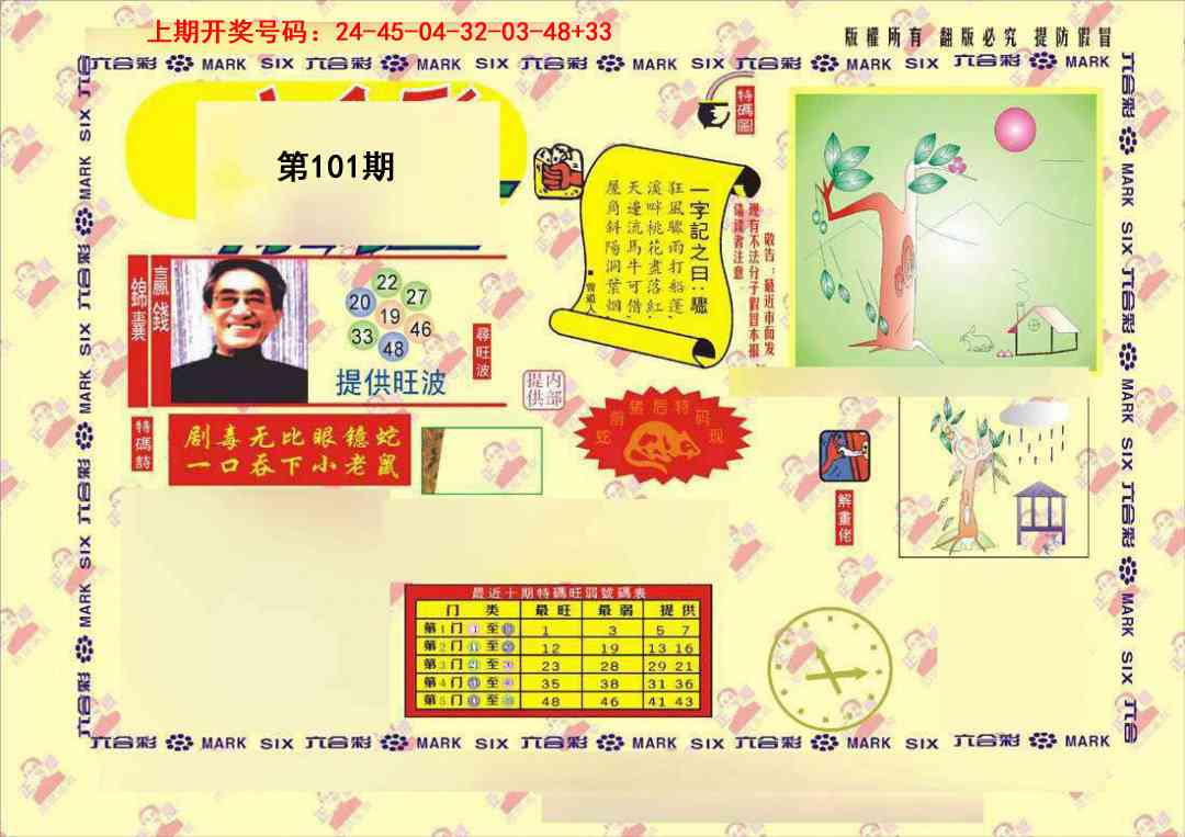 101期特码王[图]